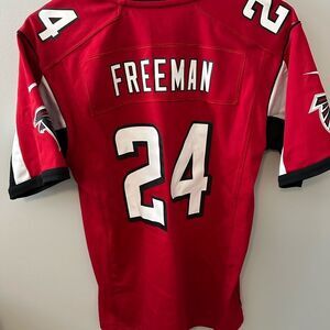 Devonta Freeman Atlanta Falcons YL Red Football Jersey #24